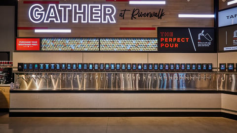 Giant 'Gather at Riverwalk' Self-Serve Tap